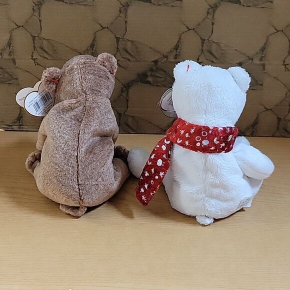 2 Ty beanie baby bears - Picture 6 of 6